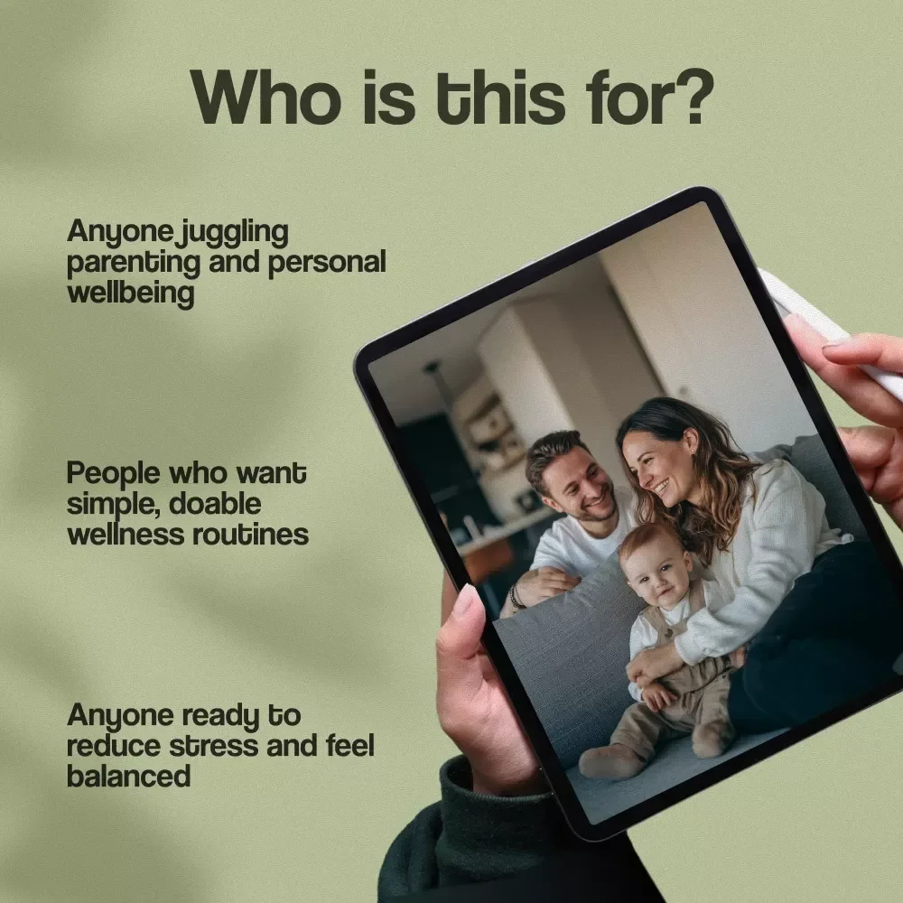 Wellness Plans for Busy Parents | Digital Guide for Mind, Body & Spirit Balance | eBook, Checklist, Self-Care & Productivity Tips | Wellness Plans for Moms and Dads