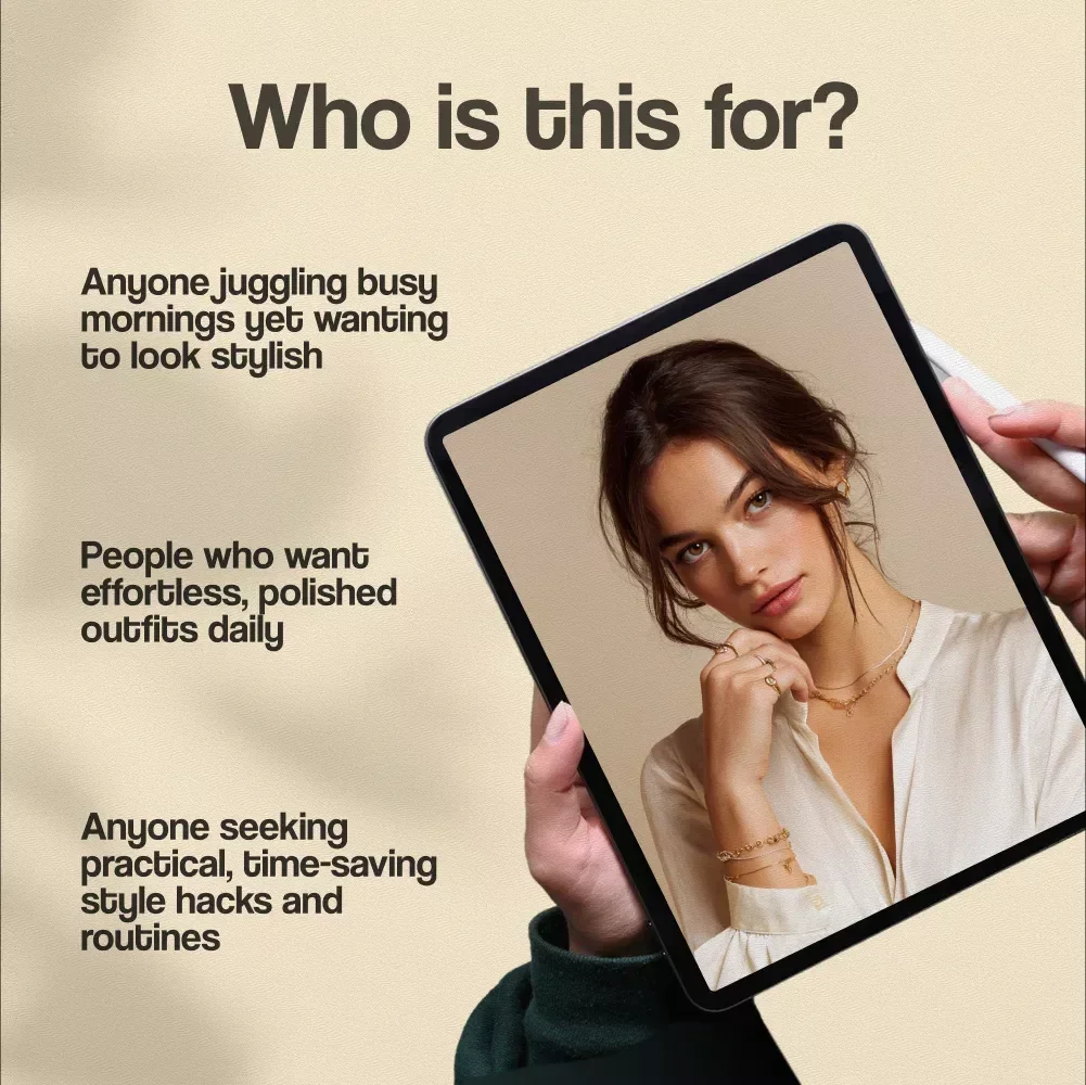 Quick Style Hacks for Busy Mornings – Digital Checklist for Effortless Outfit Planning, Time-Saving Fashion Tips, and AI-Powered Wardrobe Hacks