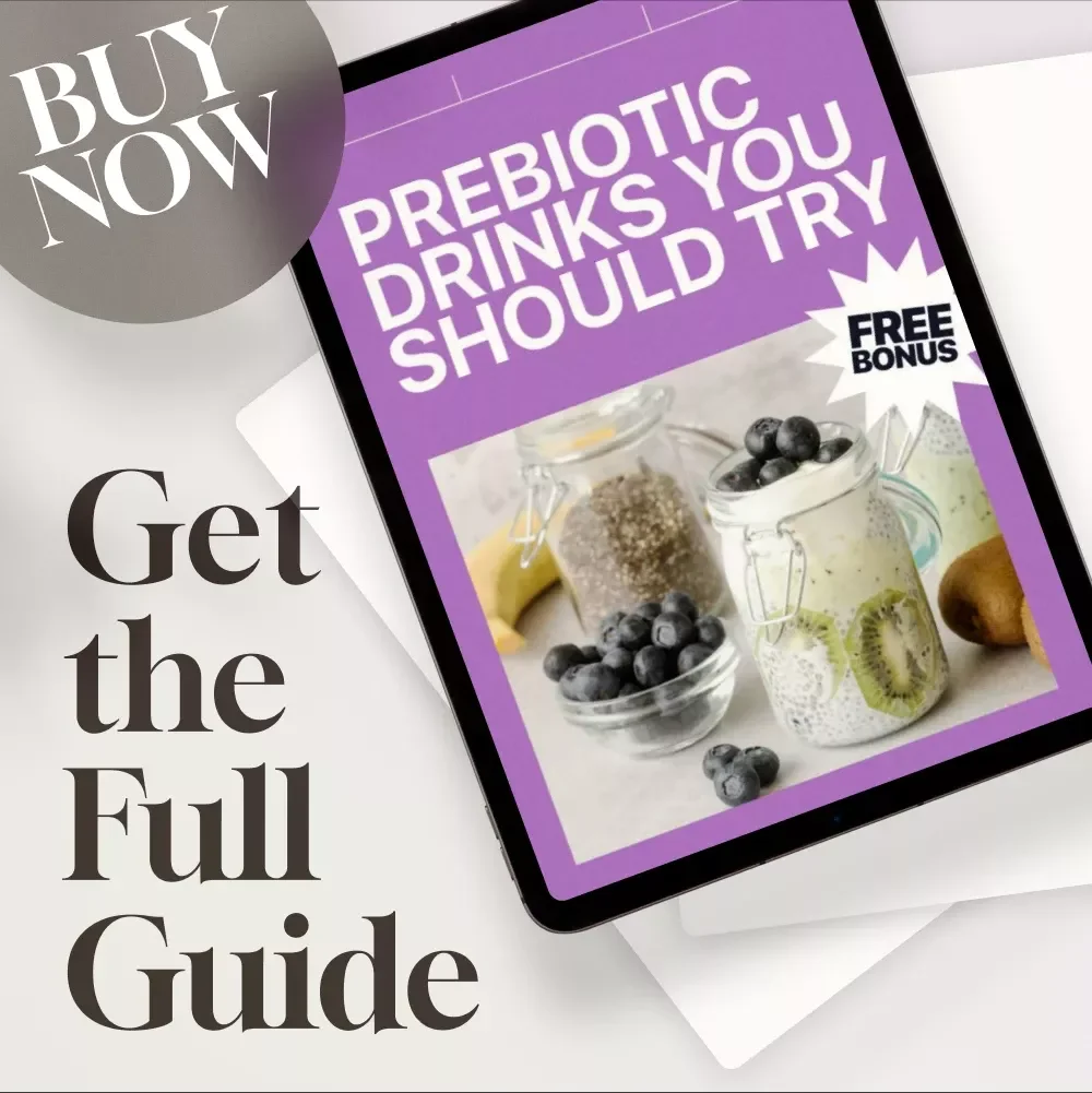 Prebiotic Drinks You Should Try | Gut Health Guide, Kombucha, Kefir, Smoothies, Recipes, Wellness eBook