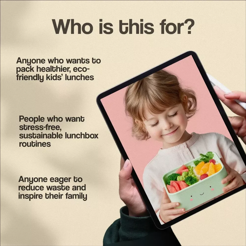 Guide to Packing a Zero-Waste Kids’ Lunchbox | Eco-Friendly Digital Download | Sustainable Parenting eBook & Checklist for Waste-Free School Lunches