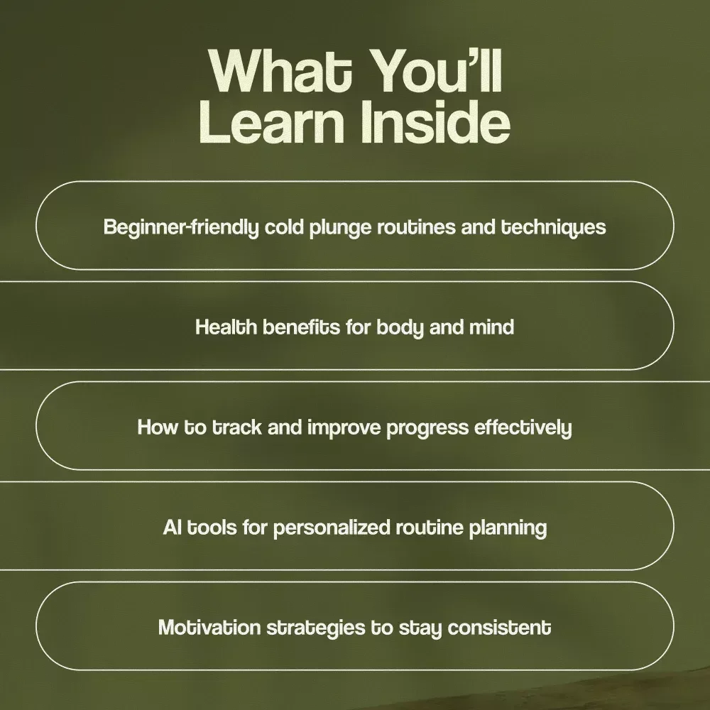 Cold Plunge Routines for Beginners – Step-by-Step Guide to Boost Energy, Build Consistency & Unlock Health Benefits