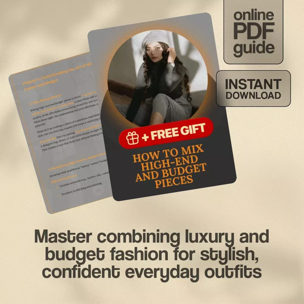 How to Mix High-End and Budget Pieces Guide – Expert Tips to Combine Designer and Affordable Fashion, Wardrobe Strategy, Styling Advice, and AI Outfit Inspiration