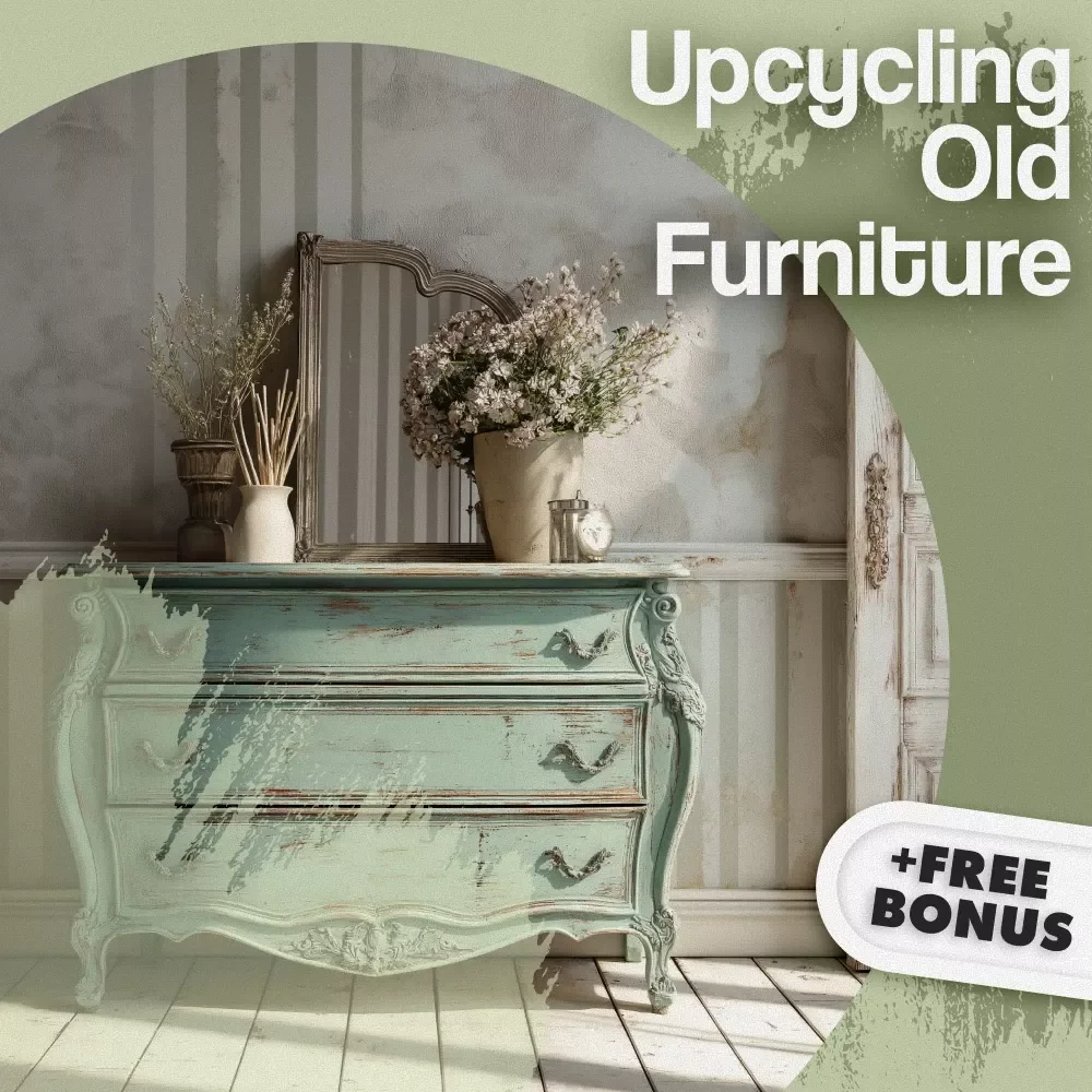 Upcycling Old Furniture eBook | DIY Furniture Makeover Guide | Digital Download PDF for Creative Home Decor & Sustainable Living