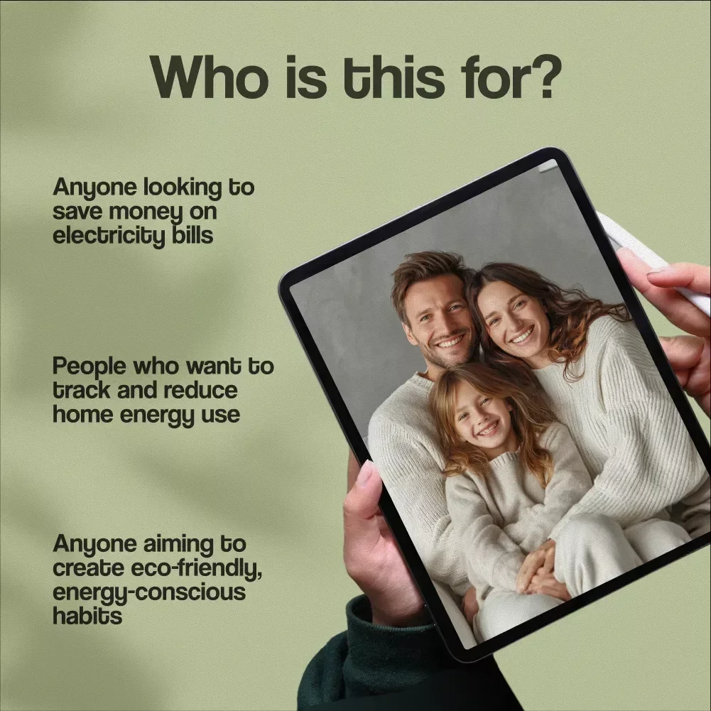Printable Energy Usage Tracker – Easy-to-Use Digital Checklist for Monitoring & Reducing Home Energy Consumption