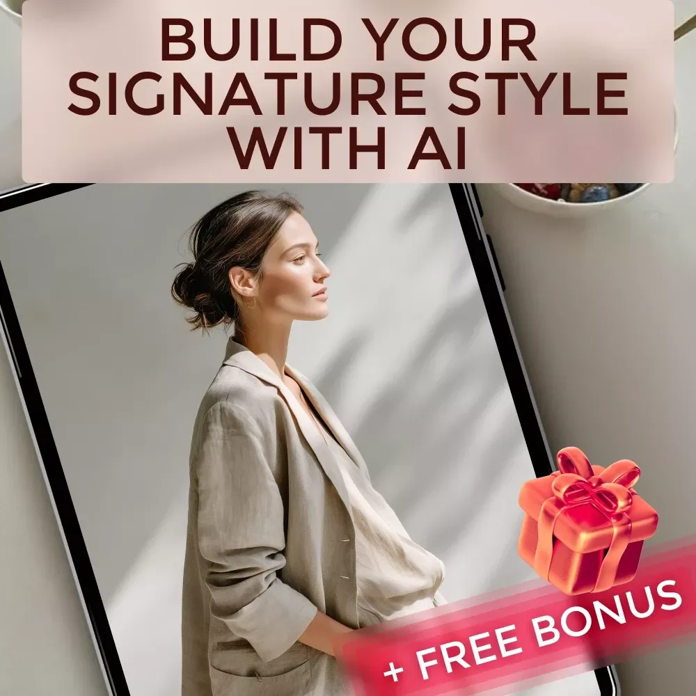 Build Your Signature Style With AI | Digital Guide for Fashion, Aesthetic Preferences & Personal Style | eBook, Checklist & AI Prompts