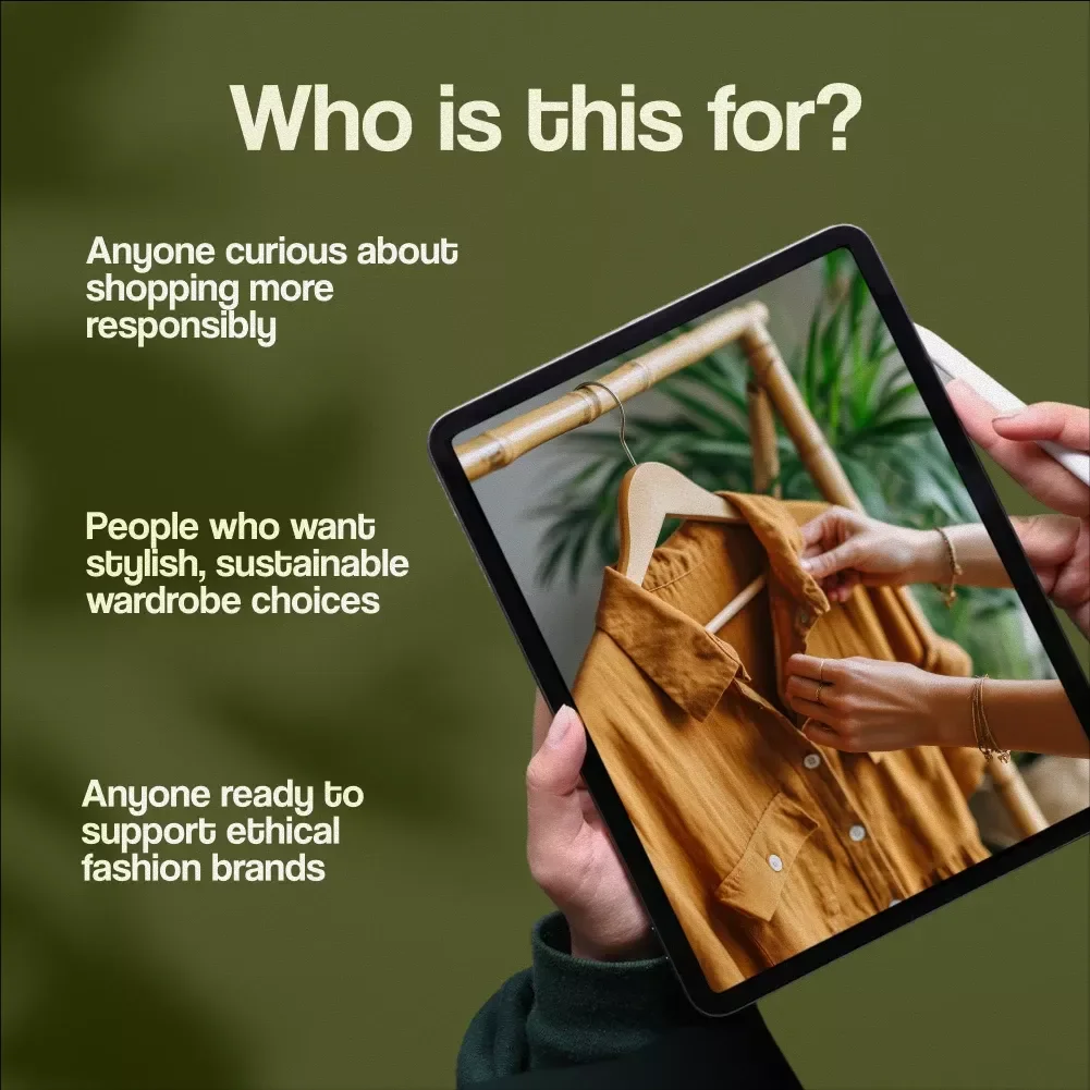 Guide to Shopping for Ethical Clothing Brands | Digital Download | Sustainable Fashion eBook | Conscious Shopping Guide | Eco-Friendly Wardrobe Checklist