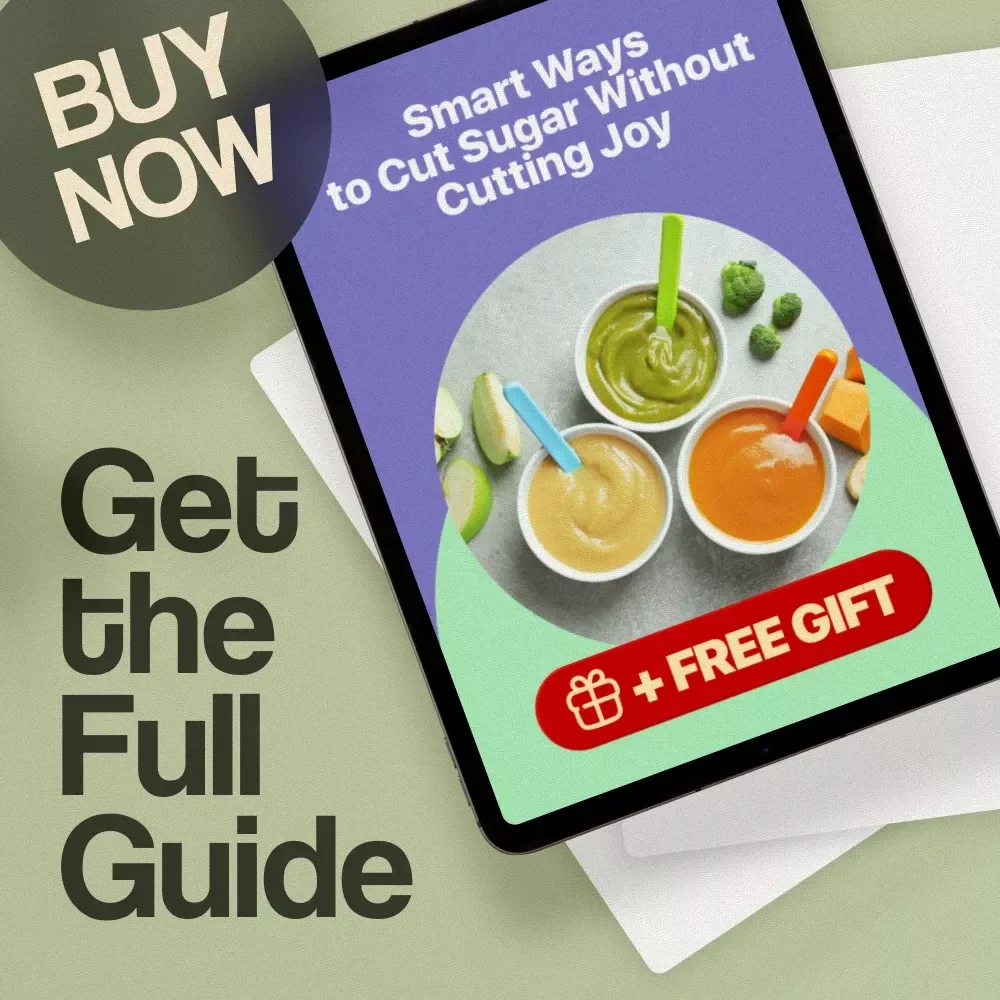Smart Ways to Cut Sugar Without Cutting Joy | Digital Guide for Healthy Living, Sugar Reduction Tips, Mindful Eating & AI Tools