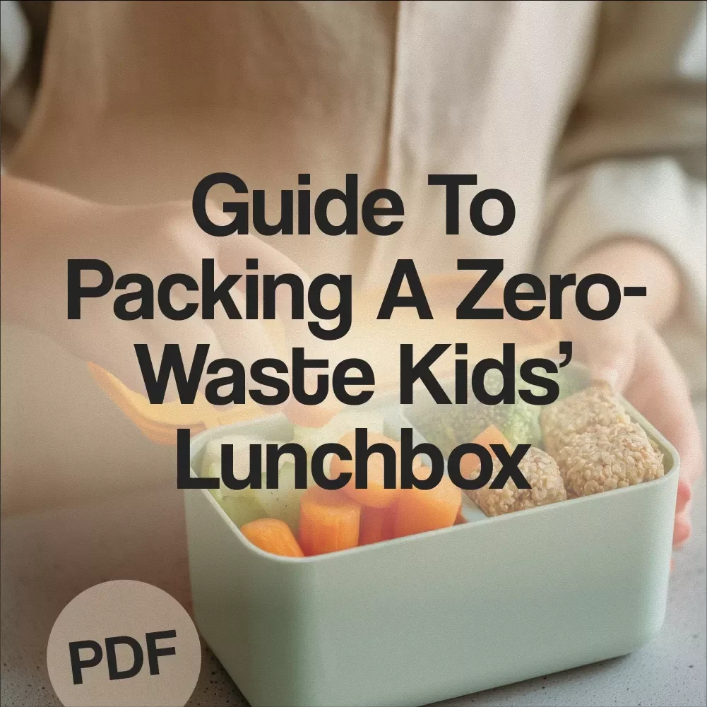 Guide to Packing a Zero-Waste Kids’ Lunchbox | Eco-Friendly Digital Download | Sustainable Parenting eBook & Checklist for Waste-Free School Lunches