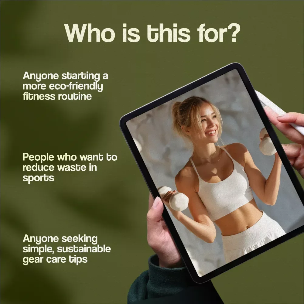 Guide to Caring for Eco Sports Accessories | Digital Download | Sustainable Sports Gear Care eBook & Maintenance Tips