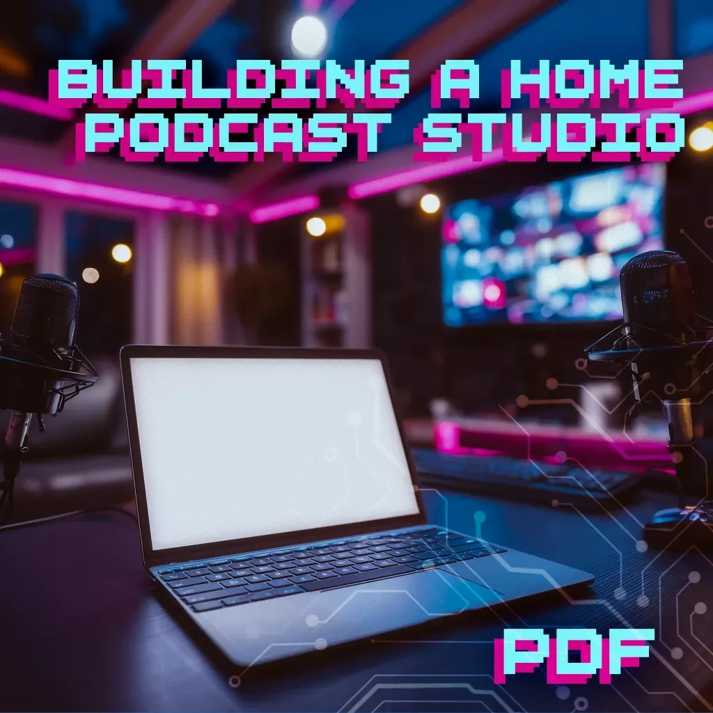 Building a Home Podcast Studio | Step-by-Step Guide for Beginners | Digital Download, eBook, Checklist for Podcasters & Creators