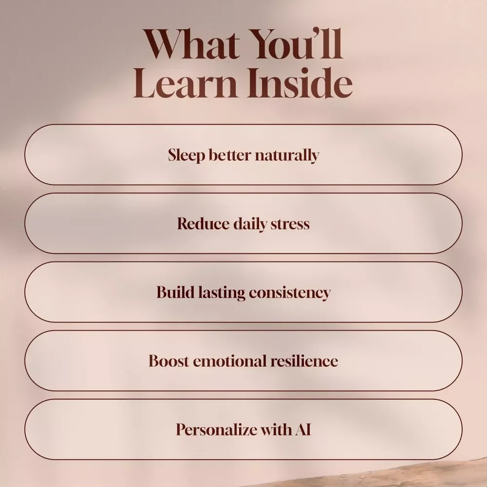 How to Build a Nightly Mental-Reset Routine | Digital Download Guide for Stress Relief, Self-Care, Sleep, and Productivity