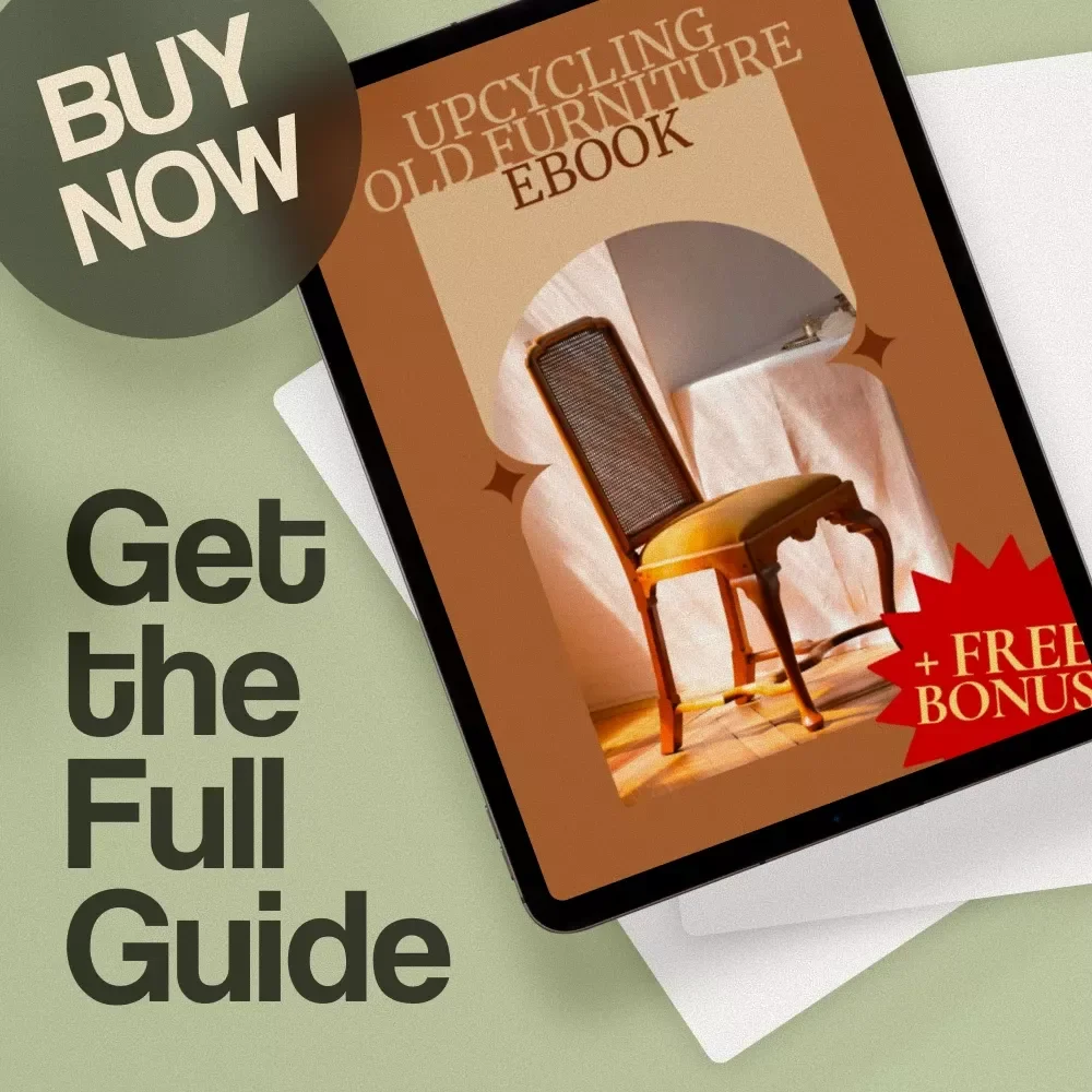 Upcycling Old Furniture eBook | DIY Furniture Makeover Guide | Digital Download PDF for Creative Home Decor & Sustainable Living