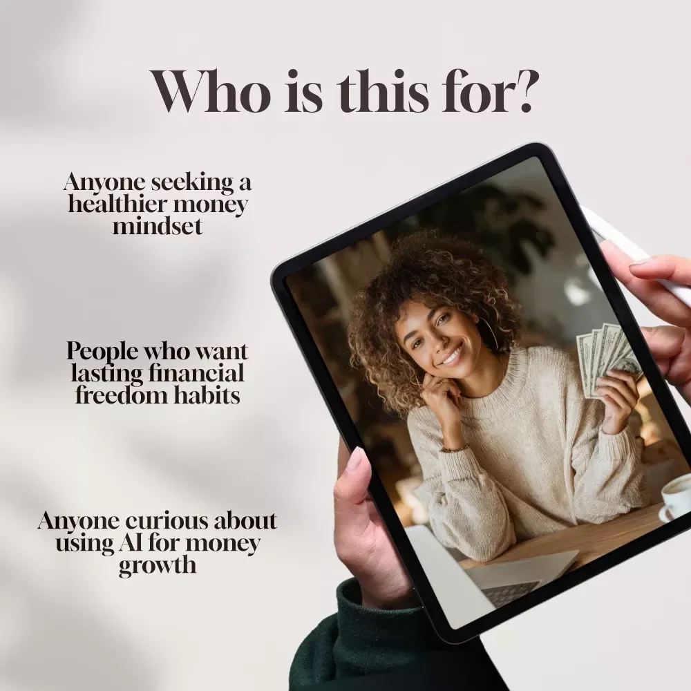 Financial Freedom Mindset Blueprint | Digital Download Guide for Money Mindset, AI Personal Finance & Wealth Habits