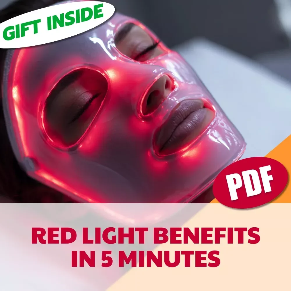 Red Light Benefits in 5 Minutes – Quick Guide to Boost Energy, Skin Health & Recovery