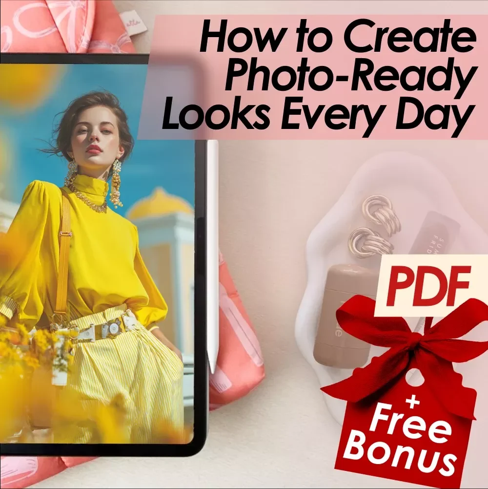 How to Create Photo-Ready Looks Every Day | Makeup & Beauty Routine Digital Checklist | Glow-Up Guide for Confidence & Camera-Ready Style