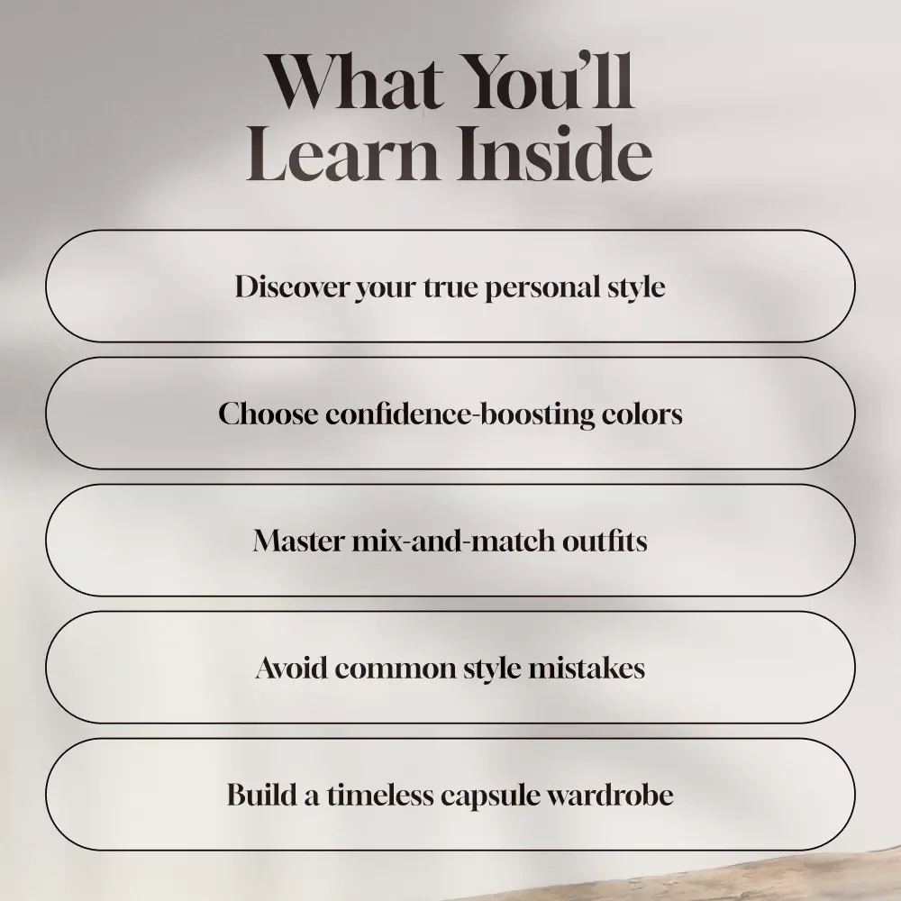 Fashion Confidence Booster Guide | Digital Download Style eBook | Personal Style, Outfit Coordination, Capsule Wardrobe & AI Prompts for Fashion Confidence | Instant PDF Checklist