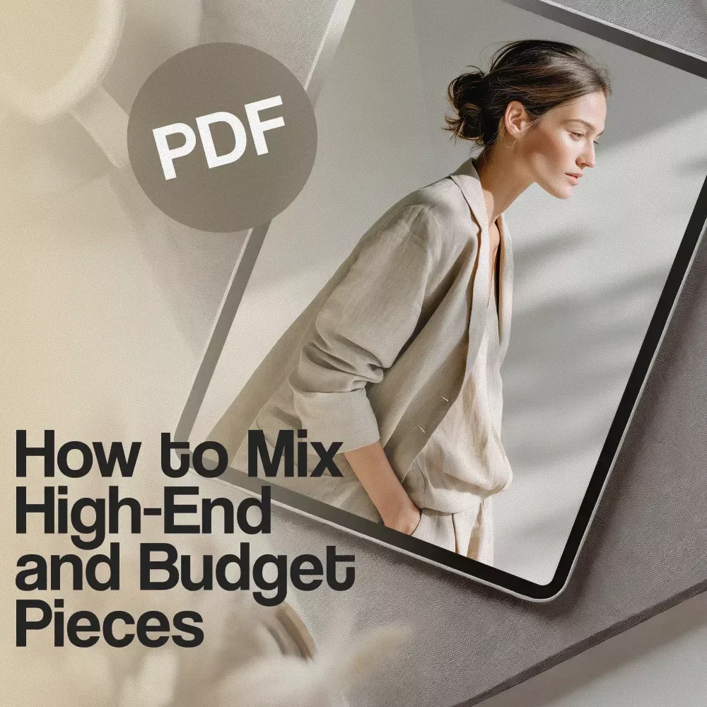 How to Mix High-End and Budget Pieces Guide – Expert Tips to Combine Designer and Affordable Fashion, Wardrobe Strategy, Styling Advice, and AI Outfit Inspiration