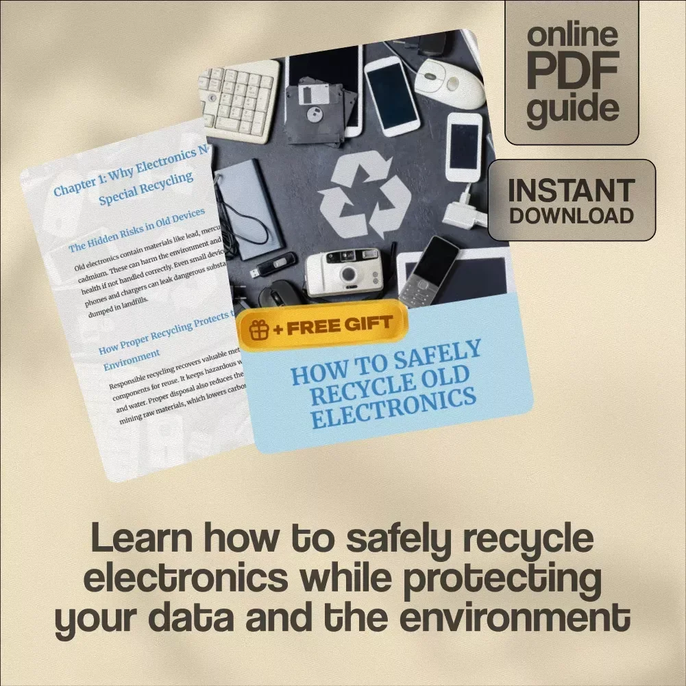 How to Safely Recycle Old Electronics – Complete Guide to Eco-Friendly E-Waste Disposal & Practical Recycling Tips
