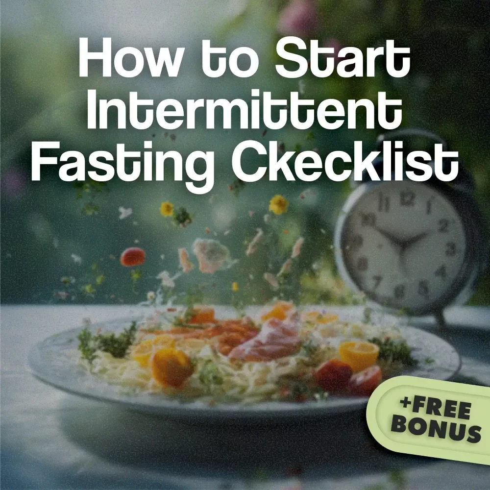 How to Start Intermittent Fasting Step-by-Step Checklist | Beginner’s Guide, Weight Loss, Healthy Lifestyle, Digital Download, Wellness eBook