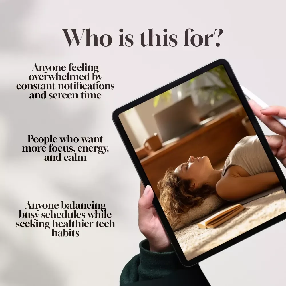 Digital Detox for Busy People | Productivity Guide, Screen Time Reduction, Mindfulness & Work-Life Balance eBook