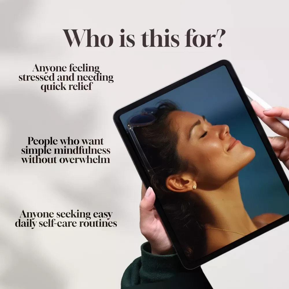 Micro-Habits for Daily Calm (2-Minute Routines) | Stress Relief Guide, Mindfulness eBook, Digital Download for Relaxation & Self-Care