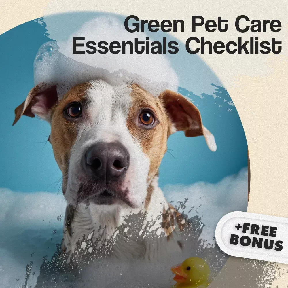 Green Pet Care Essentials Checklist | Eco-Friendly Pet Care Guide | Digital Download for Sustainable Living with Pets