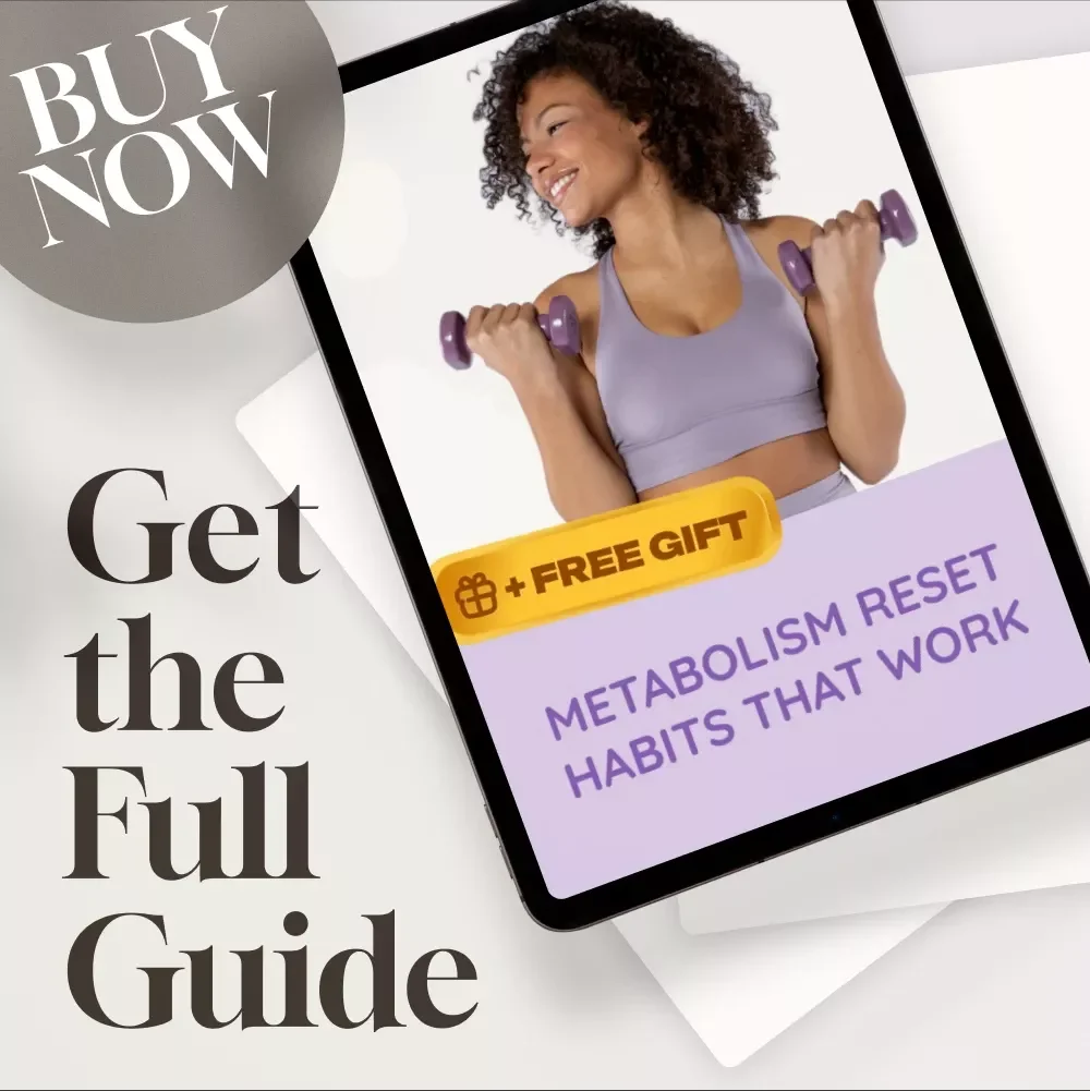 Metabolism Reset Habits That Work | Digital Health & Wellness Guide | eBook for Boosting Metabolism, Weight Loss, Energy & Healthy Lifestyle