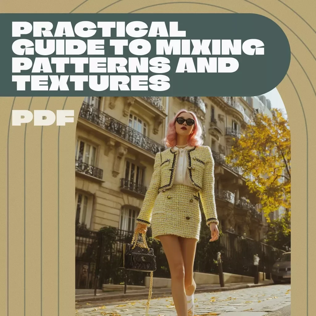 Practical Guide to Mixing Patterns and Textures | Interior Design Style Guide | Fashion & Home Styling eBook Digital Download