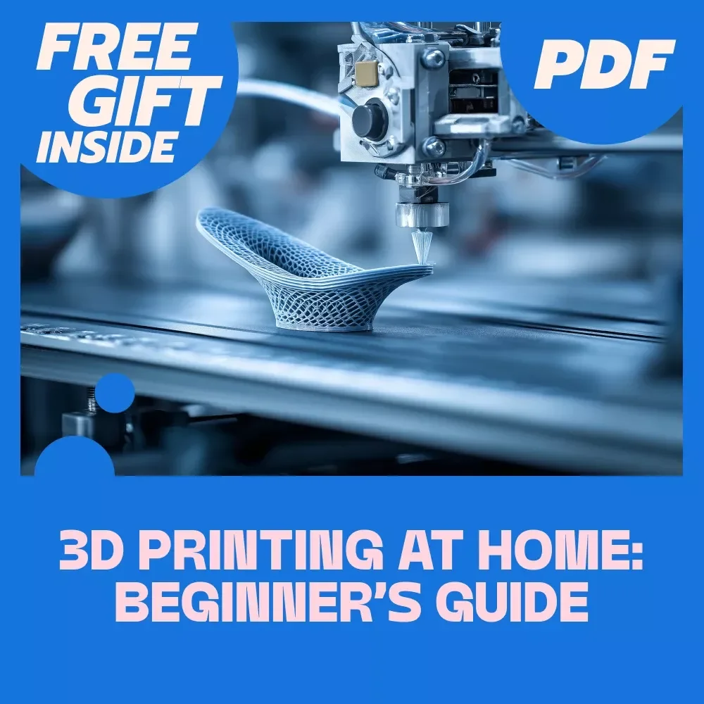 3D Printing at Home: Beginner’s Guide | Digital Download eBook for DIY Makers, Hobbyists & Small Business | Learn 3D Printing Basics, Printers, Tools & Projects | KEYWORDS