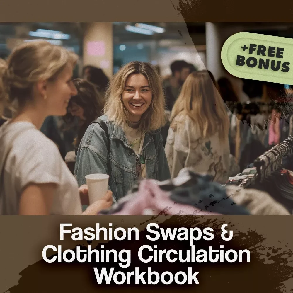 Fashion Swaps & Clothing Circulation Workbook | Digital Guide for Clothing Swaps, Wardrobe Refresh, Sustainable Fashion & Eco-Friendly Style