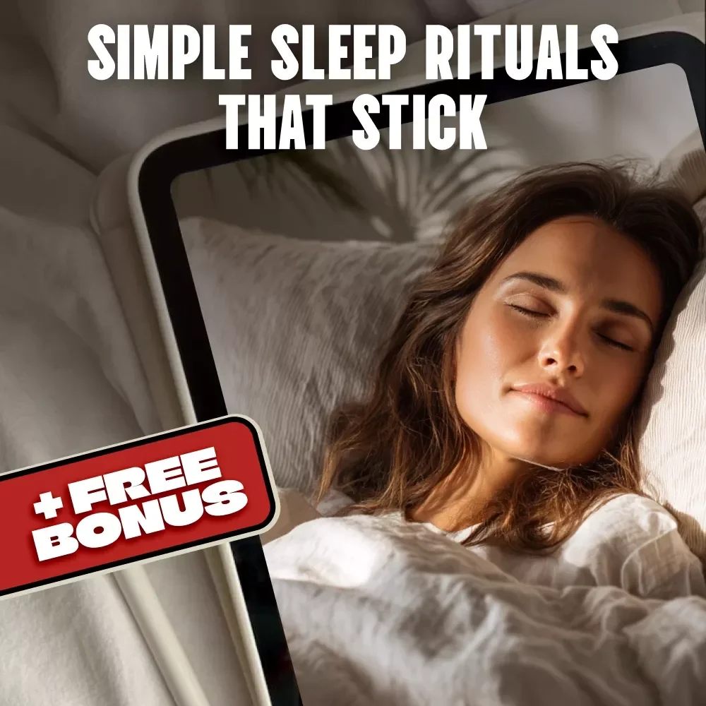 Simple Sleep Rituals That Stick | Digital Guide for Better Rest, Bedtime Routine, and Relaxation | eBook, Checklist & AI Prompts for Healthy Sleep