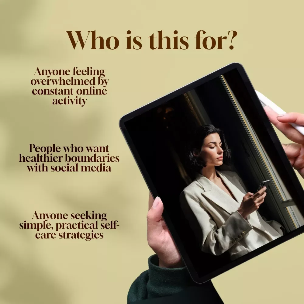 Practical Guide to Managing Social-Media Burnout | Digital Download | Stress Relief, Mental Health, Self-Care, Productivity & Balance eBook