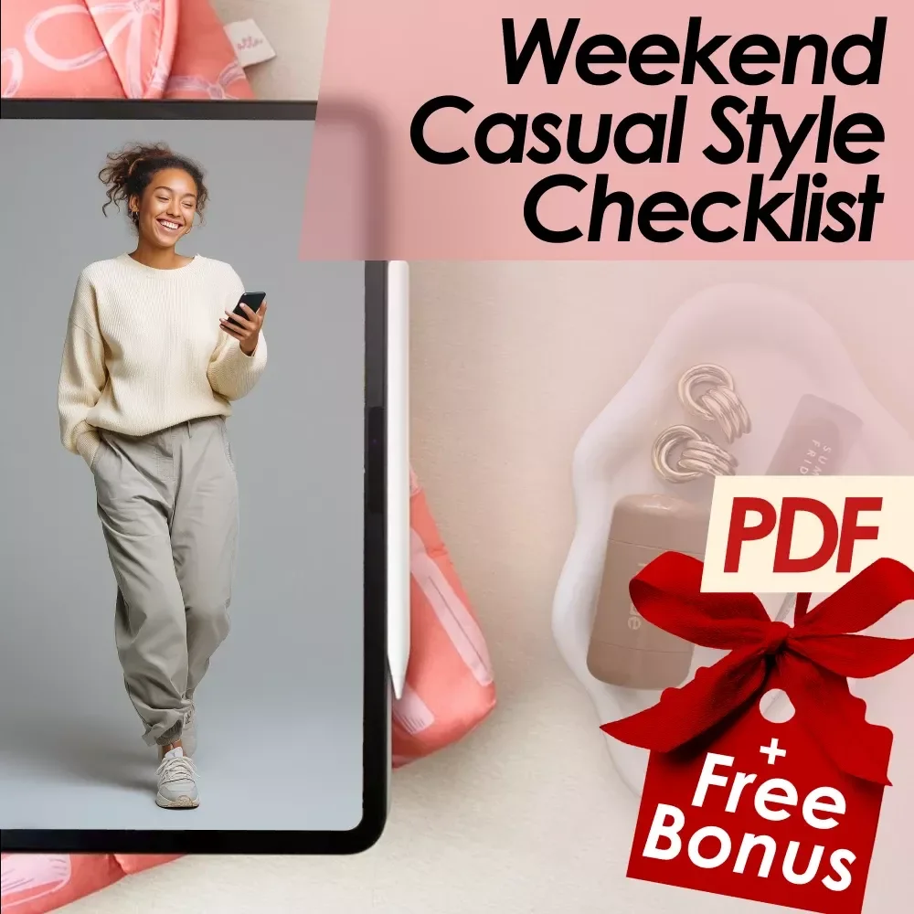 Weekend Casual Style Checklist | Digital Download Fashion Guide | Outfit Planning, AI Styling Helpers, eBook for Effortless Casual Style