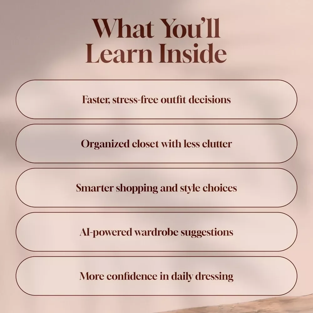 AI-Driven Closet Detox Planner | Digital Wardrobe Organization Guide | Minimalist Style Decluttering eBook | Smart Fashion Planning Checklist
