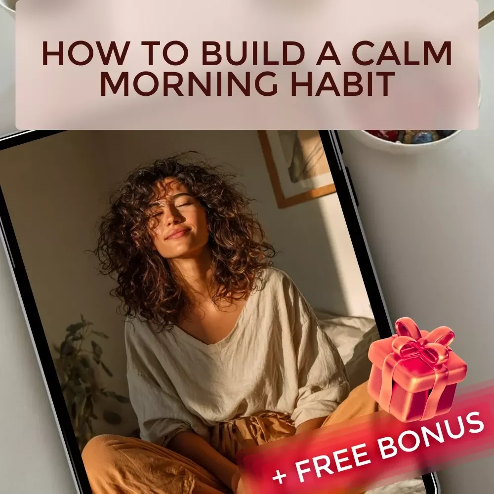 How to Build a Calm Morning Habit | Digital Guide for Stress-Free Routines, Morning Rituals, Mindful Starts, and Peaceful Productivity