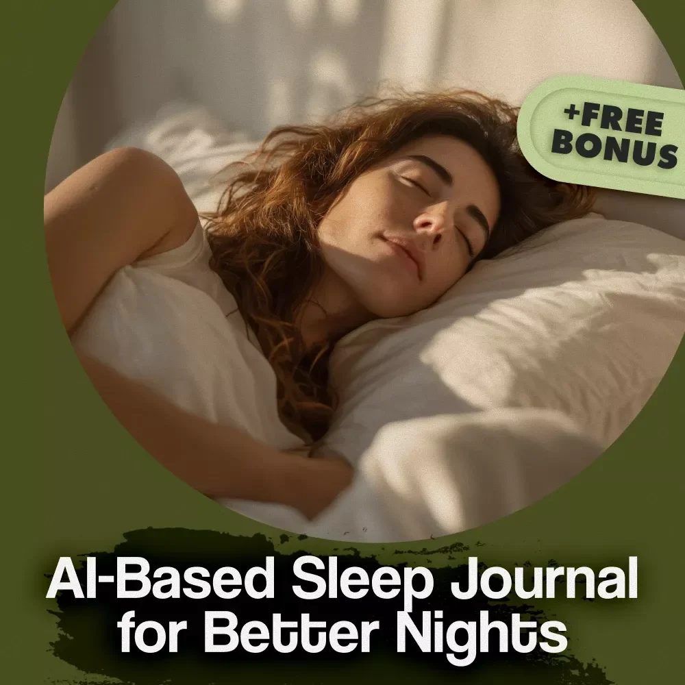 AI-Based Sleep Journal for Better Nights | Digital Guide, eBook & Checklist for Sleep Tracking, Wellness, and Better Rest | Improve Sleep Habits with AI Prompts & Awareness Tools