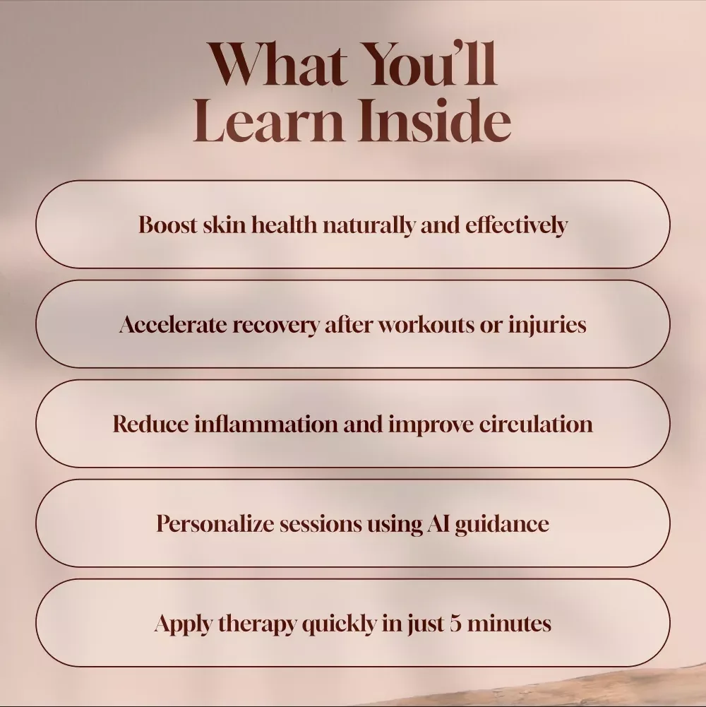 Red Light Benefits in 5 Minutes – Quick Guide to Boost Energy, Skin Health & Recovery