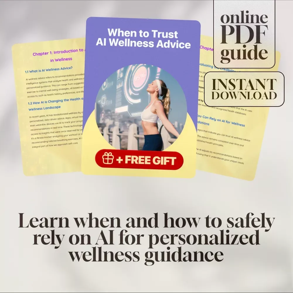 When to Trust AI Wellness Advice: A Practical Guide to Smart Health Choices with AI