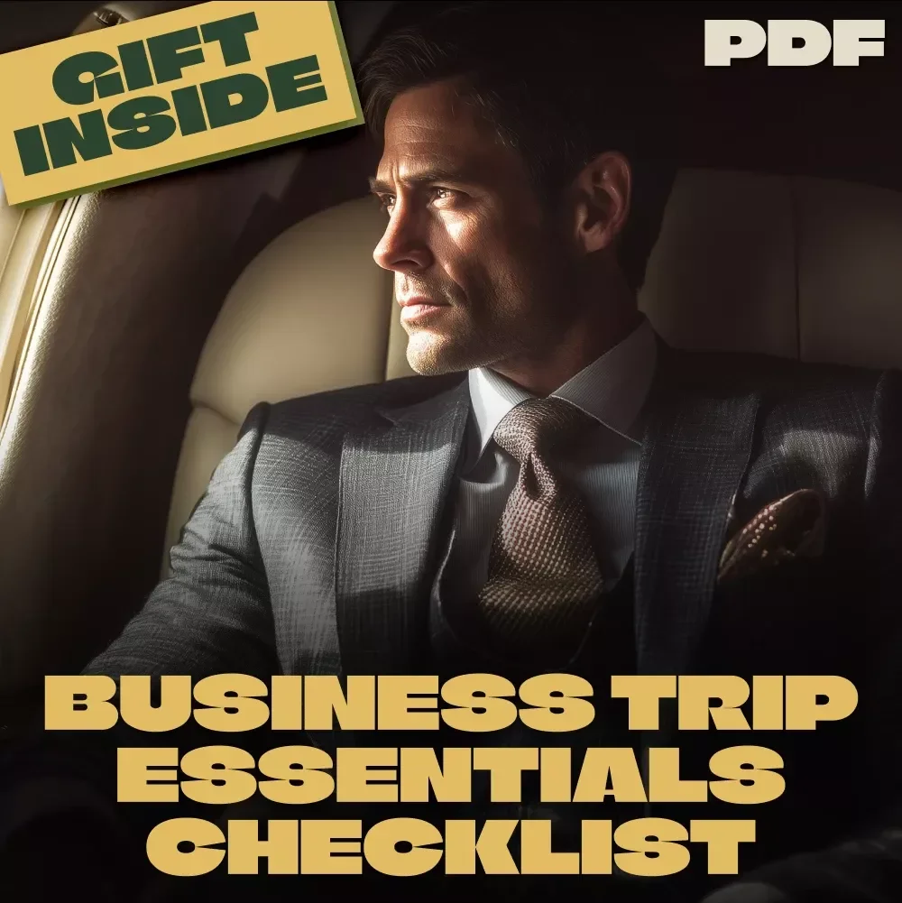 Business Trip Essentials Checklist | Printable & Digital Travel Packing List for Professionals | Business Travel Planner & Organizer PDF