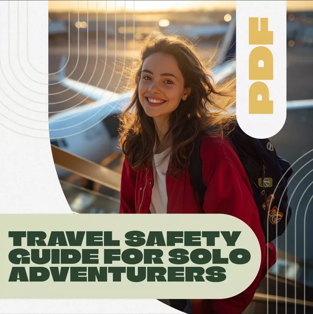 Travel Safety Guide for Solo Adventurers – Digital Download eBook & Printable Safety Checklist for Independent Travelers, Secure Travel Planning Tips