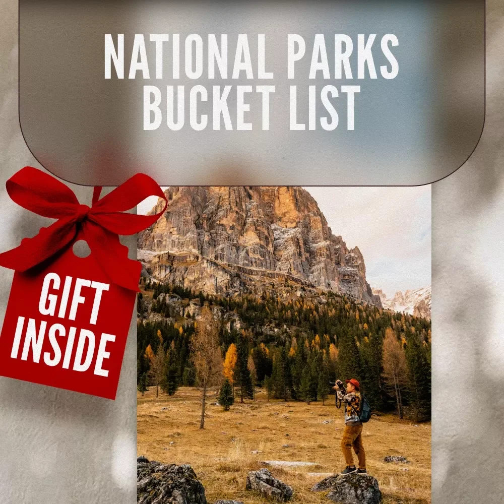 National Parks Bucket List Checklist | Printable Digital Download for USA Park Adventures, Hiking, Camping, and Travel Planning