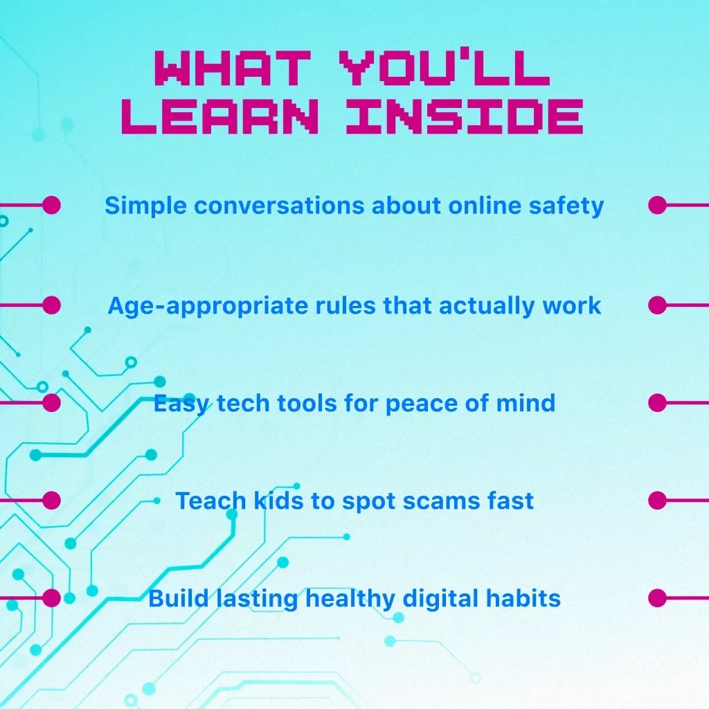 Keeping Kids Safe Online: Parent’s Handbook | Digital Download Guide for Parents | Online Safety, Cyberbullying, Internet Safety eBook & Checklist