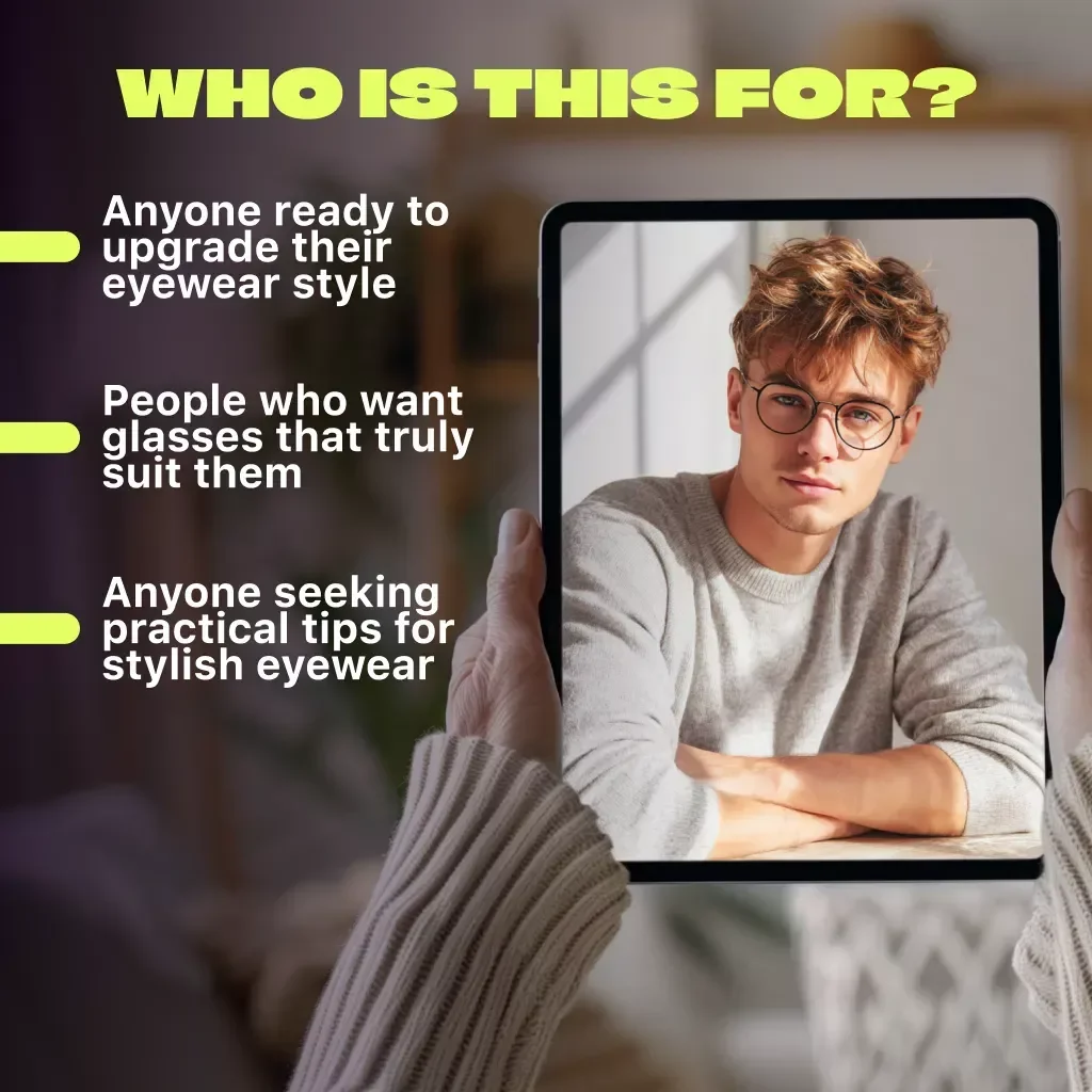 Mastering Men's Glasses Styles | Digital Guide for Classic, Trendy & Sporty Looks | Men's Glasses Styles eBook for Fashion, Comfort & Confidence