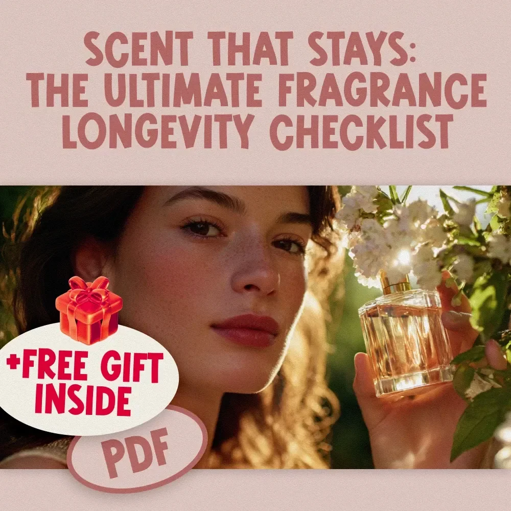 Scent That Stays: The Ultimate Fragrance Longevity Checklist | Digital Download Guide for How to Make Your Fragrance Last Longer | Perfume & Cologne Care Tips for All-Day Scent
