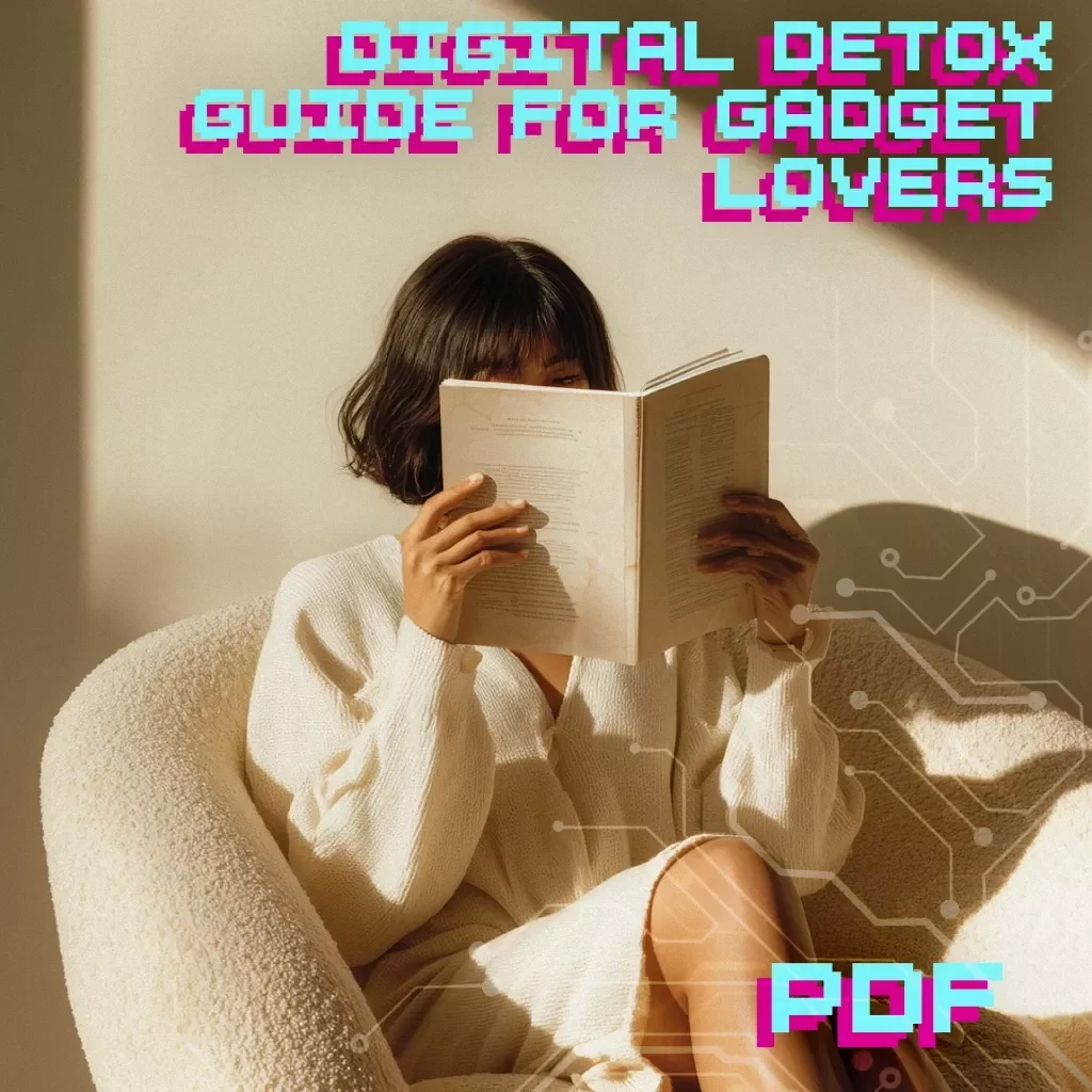 Digital Detox Guide for Gadget Lovers | Screen Time Balance, Mindful Tech Habits, Wellness eBook, Step-by-Step Detox Plan