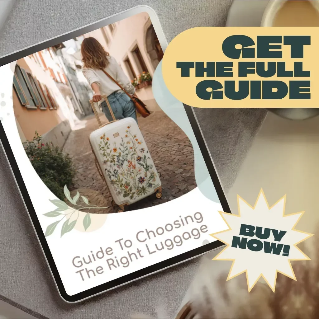 Guide to Choosing the Right Luggage | Digital Travel Guide for Carry-On, Checked & Specialty Bags | eBook for Travelers 🧳🌍