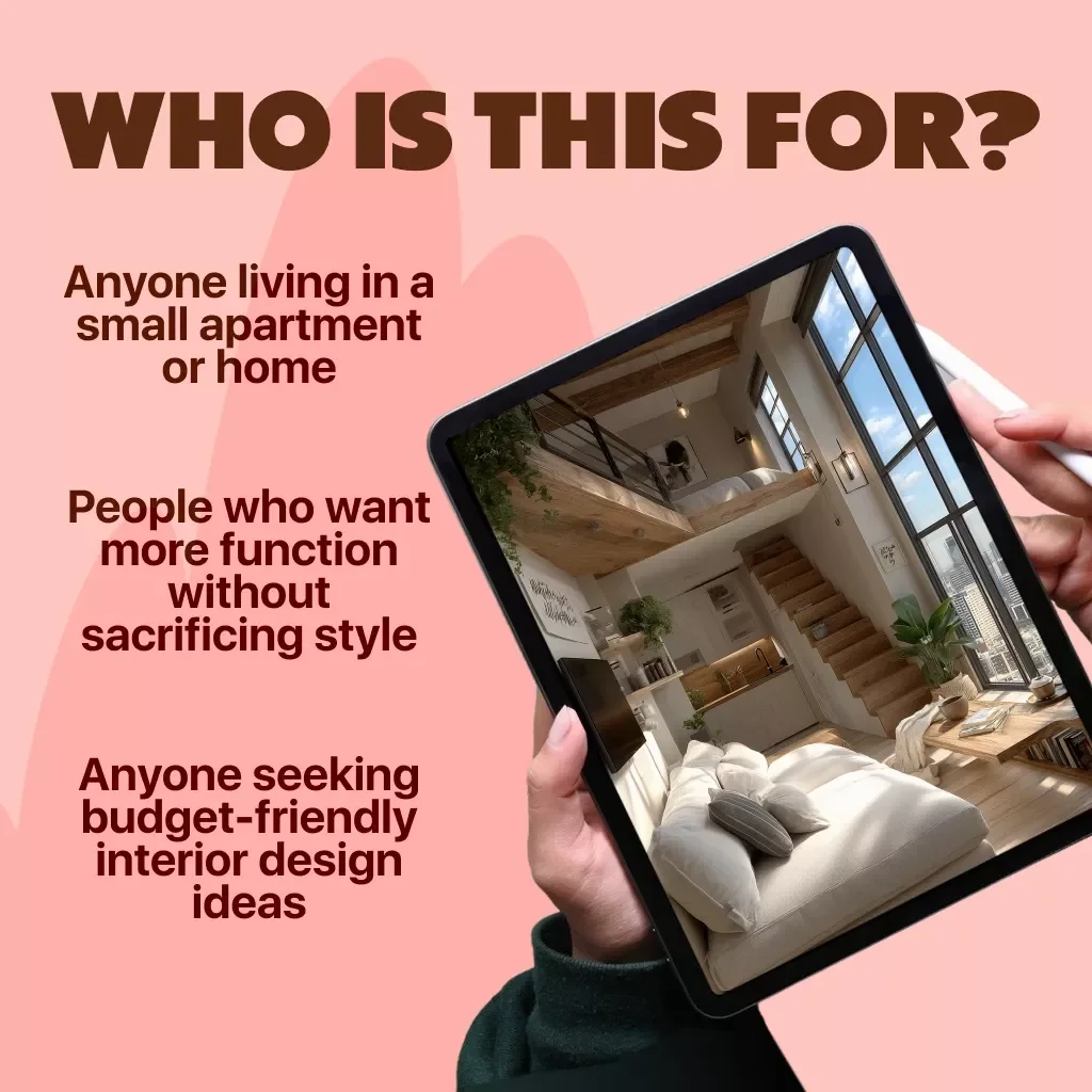 Small Space Solutions for Cozy Living | Digital Download Guide for Apartment Organization, Storage Hacks & Minimalist Home Décor
