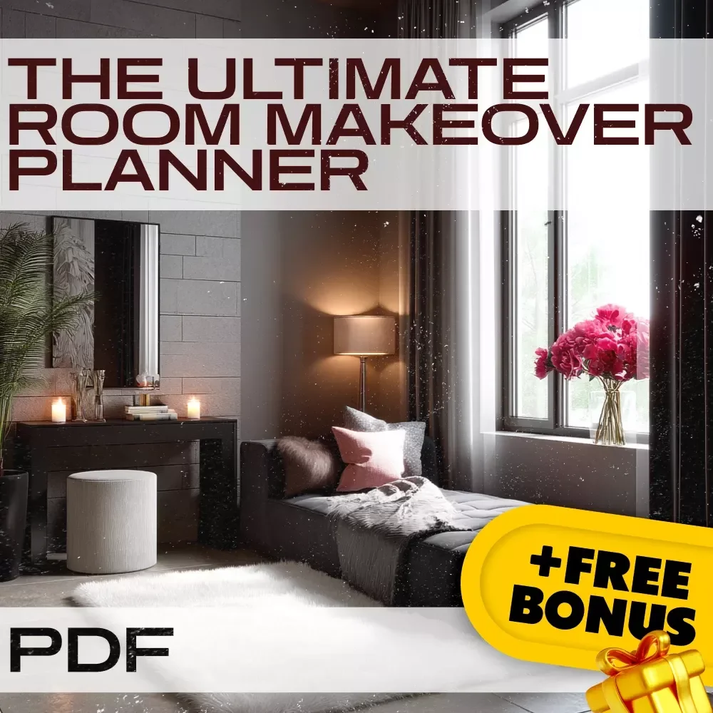 The Ultimate Room Makeover Planner | Digital Checklist for Home Decor, Interior Design, and DIY Room Transformation