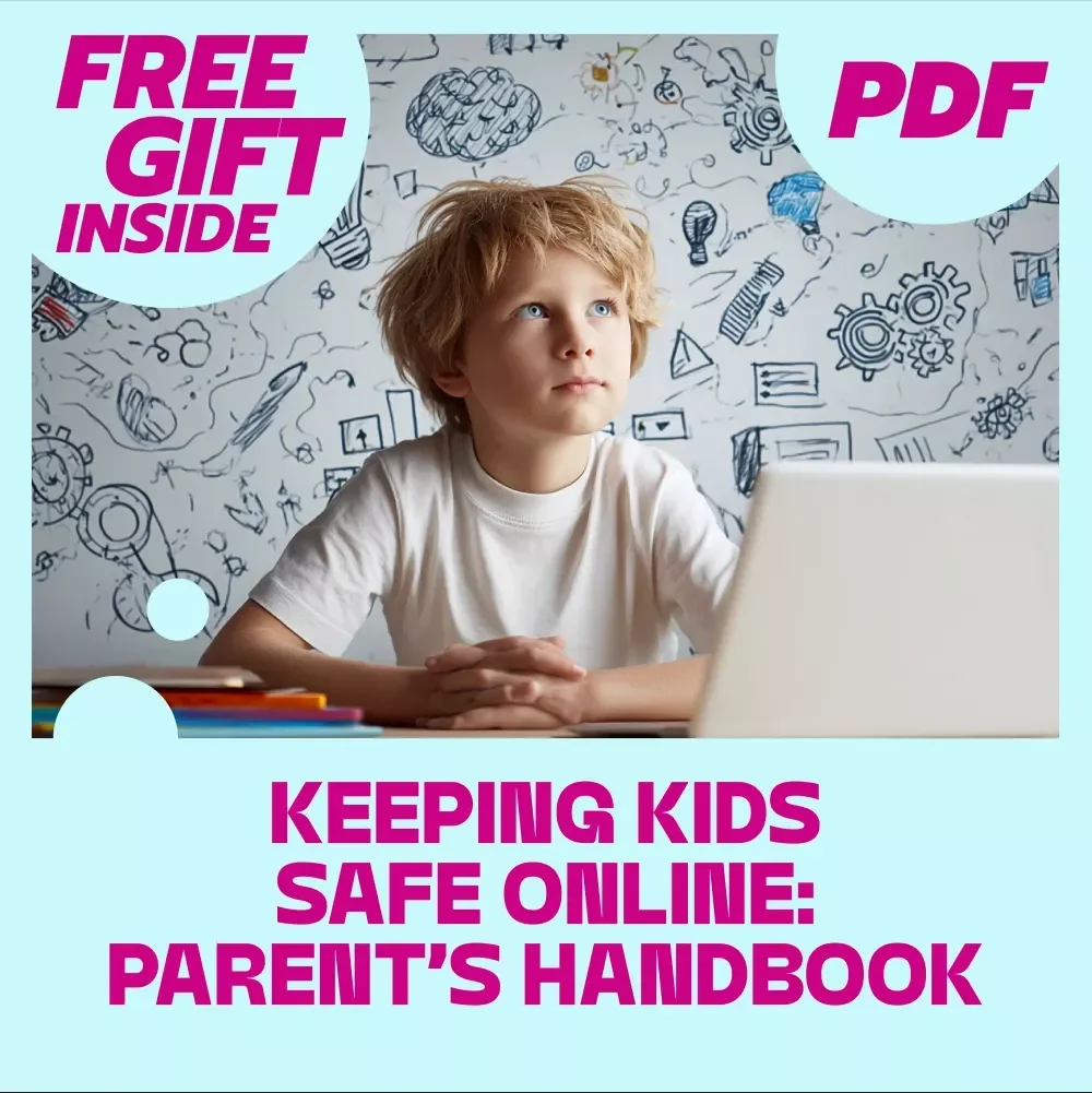 Keeping Kids Safe Online: Parent’s Handbook | Digital Download Guide for Parents | Online Safety, Cyberbullying, Internet Safety eBook & Checklist