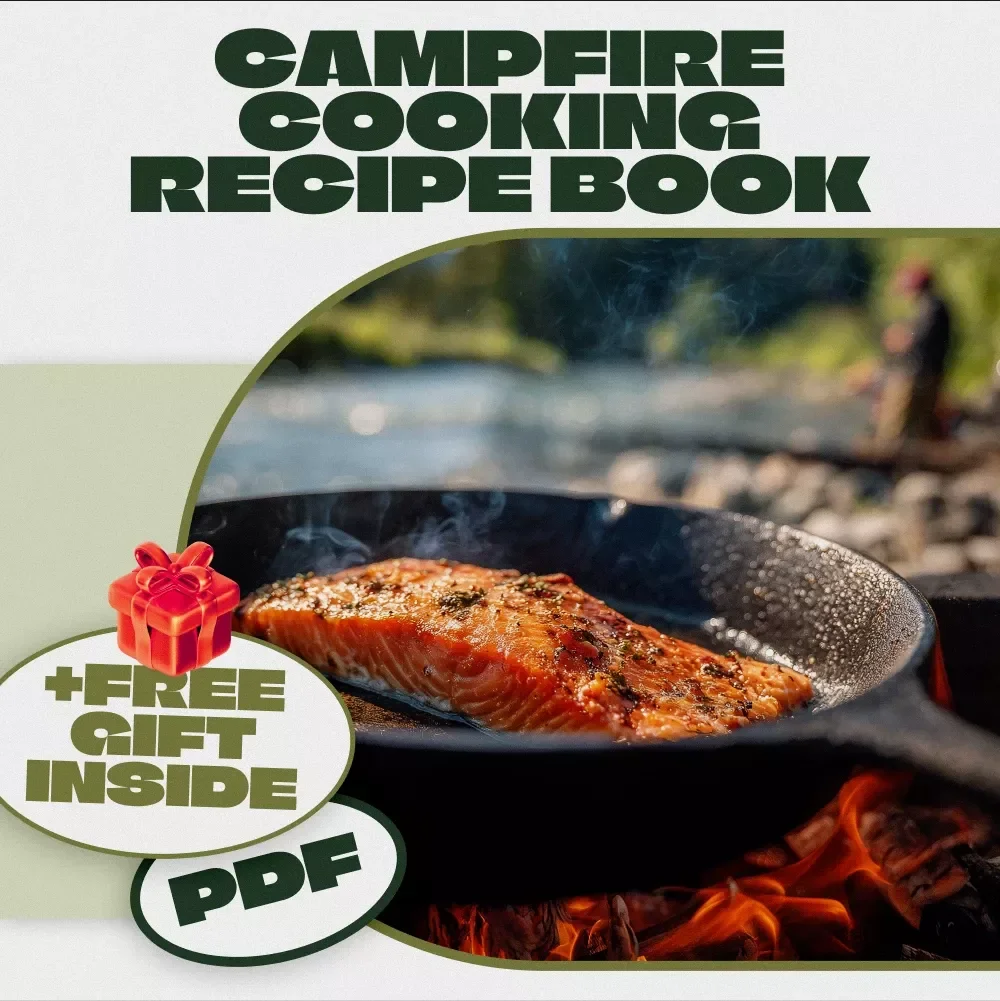Campfire Cooking Recipe Book | Printable Digital Guide for Outdoor Cooking, Camping Meals, & Easy Campfire Recipes